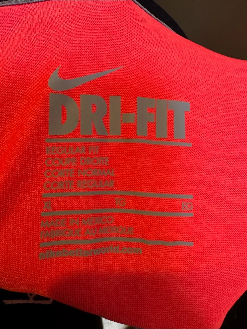 Nike dri-Fit tee XL